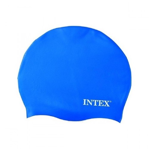 INTEX Badekappe aus Silikon blau , 00830016
