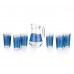 BANQUET Blue Flower Krug mit Becher 7teiliges Set 04D223803BCB7