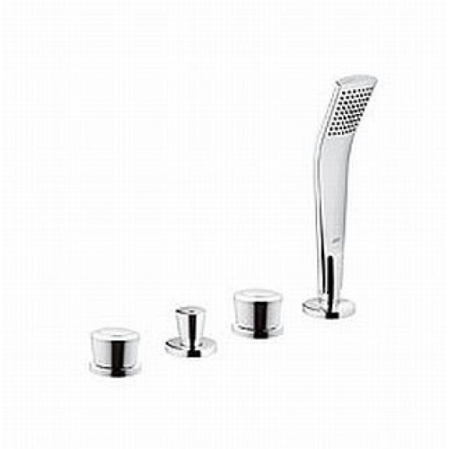 KLUDI Joop! Wannenfüll- und Brausearmatur DN 15, Chrom 554260505