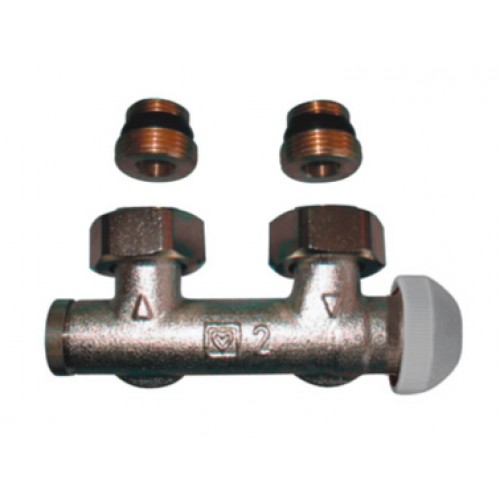 HERZ TS-3000 Anschlußteil mit integr. Thermostatoberteil M 30 x 1,5 Eckform 1379991