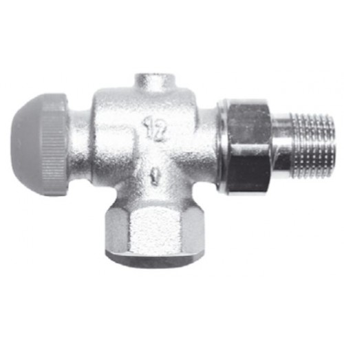 HERZ TS-98-VH-Thermostatventil M30x1,5 Eckform spezial 1/2" graue Abdeckung 1762826