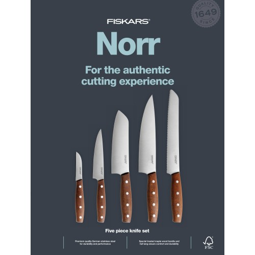 Fiskars Norr Messerset 5tlg. 1062516 Fiskars Norr Messerset 5tlg. 1062516