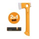 Fiskars X-series X13 Lightweight Axe + Messer- & Axtschärfer Xsharp 1075437