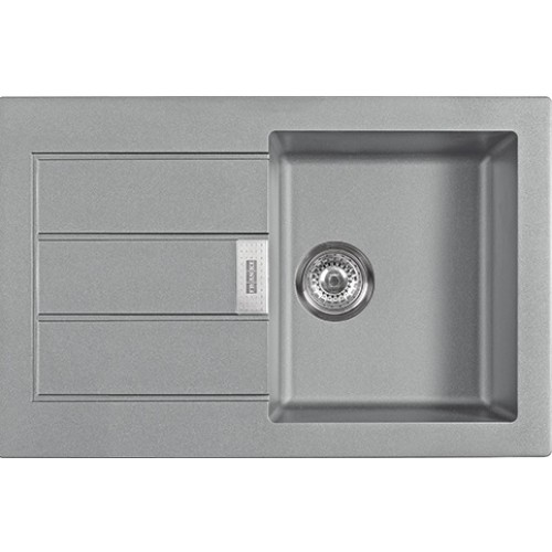 Franke Sirius SID 611-78 780x500 mm,Tectonite Spüle, Grau 114.0476.404