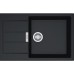 Franke Sirius SID 611-78/45 BB, 780x500 mm, Spüle tectonite, onyx 114.0504.170