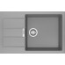 Franke Sirius SID 611-78/45 BB, 780x500 mm, Spüle tectonite, steingrau 114.0504.184