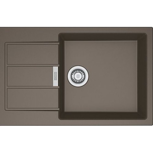 Franke Sirius SID 611-78/45 BB, 780x500 mm, Spüle tectonite, vulcan 114.0504.185