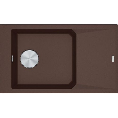 Franke FX FXG 611-86, 860x500 mm, Fragranit-Einbauspüle, Chocolate 114.0528.656