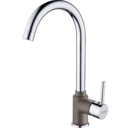 Franke Pola Küchen-Standbatterie aus Metall Fragranit Chrome/Mokka 115.0328.179 Franke Pola Küchen-Standbatterie aus Metall Fragranit Chrome/Mokka 115.0328.179