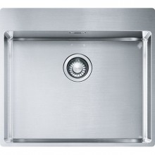 Franke Box BXX 210-54 TL, 570x510mm, Edelstahlspüle Abtropffläche 127.0369.295