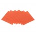 BANQUET 6 St. Glasunterlagen 10x10 cm Culinaria Orange 12CGCS0001