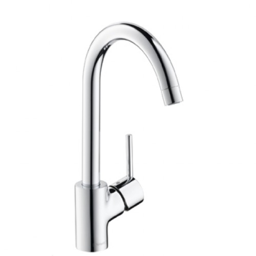 Hansgrohe Variarc Einhebel Küchenarmatur , Niederdrück 14873800 ,edelstahl-optik