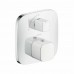 Hansgrohe Fertigmontageset PuraVida white chrom Unterputz-Thermostatbatterie,15771400