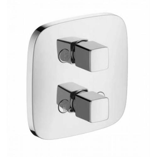 Hansgrohe PuraVida iControl Ab- und Umstellventil, Unterputz weiß/chrom 15777400
