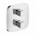 Hansgrohe PuraVida iControl Ab- und Umstellventil, Unterputz weiß/chrom 15777400