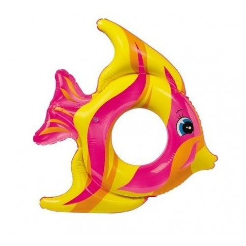 INTEX Tropical Fish Ring Schwimmring gelb/pink 159219 INTEX Tropical Fish Ring Schwimmring gelb/pink 159219