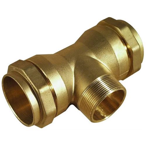 ISIFLO T-131 T-Stück mit Außengewinde am Abgang, 40 × 5/4" × 40 mm, PN16 2.1.131.40114 ISIFLO T-131 T-Stück mit Außengewinde am Abgang, 40 × 5/4" × 40 mm, PN16 2.1.131.40114