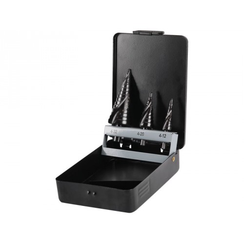 Extol Craft Stufenbohrer, Satz 3 Stück, 20092