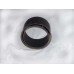 Rauchrohring - doppelwandiges Wandfutter O145 x 1,5 mm schwarz