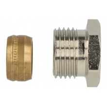 HEIMEIER Klemmverschraubung 15x1/2 ", Innengewinde Rp 3/8, 2201-15.351