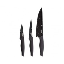 BANQUET 3-teiliges Messer-Set Nero Frizzante 25LI008203