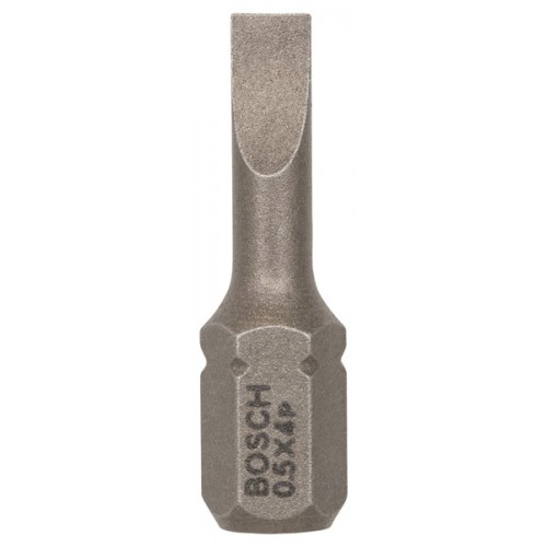 BOSCH Schrauberbit Extra-Hart S 0,5x4,0, 25 mm 2607001458