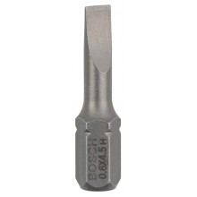BOSCH Schrauberbit Extra-Hart S 0,6x4,5, 25 mm 2607001459