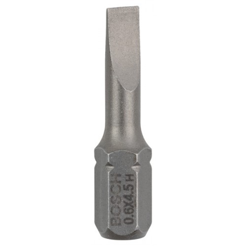 BOSCH Schrauberbit Extra-Hart S 0,6x4,5, 25 mm 2607001459