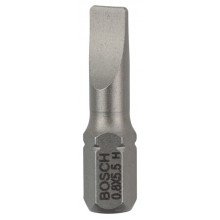 BOSCH Schrauberbit Extra-Hart S 0,8x5,5, 25 mm 2607001463