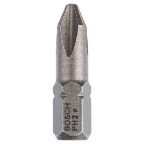BOSCH Extra Hard-Schrauberbits PH 2, 25 mm 2607001512