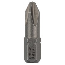 BOSCH Extra Hard-Schrauberbits PH 2, 25 mm 2607001513