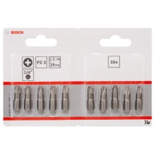 BOSCH Extra Hard-Schrauberbits PZ 3, 25 mm 2607001563