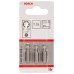 BOSCH Schrauber­bit Extra-Hart, T25, 25 mm, 3er-Pack 2607001615