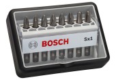 BOSCH 8tlg. Robust Line Schrauberbit-Set Sx Extra-Hart 2607002556