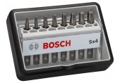 BOSCH 8-teiliges Schrauberbit-Set, Robust Line, Sx T, Extra Hard-Ausführung 2607002559