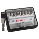 BOSCH 8+1-teiliges Schrauberbit-Set, Robust Line, S PZ, Extra Hard-Ausführung 2607002561