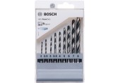 BOSCH 9-teiliges HSS PointTeQ Sechskantbohrer-Set, 2–8 mm 2607002826