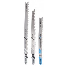 BOSCH 3-teiliges Stichsägeblatt-Set, T-Schaft, Progressor for Wood and Metal 2607010515