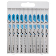 BOSCH 10tlg. Stichsägeblatt-Set Basic for Metal 2607010631