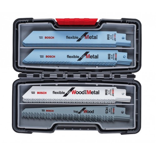 BOSCH "TOUGH BOX" Säbelsägeblatt-Set 20 St Wood and Metal 2607010902 BOSCH "TOUGH BOX" Säbelsägeblatt-Set 20 St Wood and Metal 2607010902
