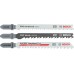 BOSCH PRO Wood and Metal Stichsägeblatt-Set, 5 tlg 2607011436