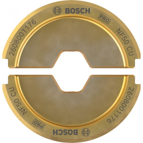 BOSCH PRO Presseinsatz, NF50 CU, 50 mm2, Kupfer 2608001176