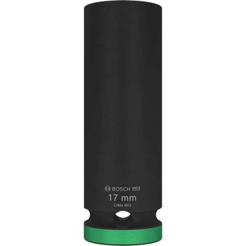 BOSCH PRO Impact Steckschlüsselsatz, 1/2", 17 mm, tief 2608003049