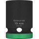 BOSCH PRO Impact Steckschlüsselsatz, 1/2", 19 mm, Standard 2608003050