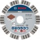 BOSCH Diamanttrennscheibe Best for Abrasive, 125 x 22,23 x 2,2 x 12mm 2608602680