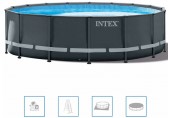 INTEX Ultra XTR Frame Pools Schwimmbad 610 x 122 cm 26334NP