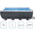 INTEX Ultra XTR Frame Pool 549x274x132 cm mit Sandfilter 26356NP