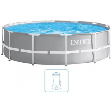 INTEX PRISM FRAME POOLS Schwimmbad 305 x 76 cm filterpumpe 26702NP