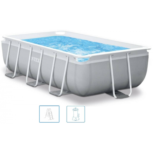 INTEX Prism Frame Rectangular Premium Pools 300 x175 x 80 cm filterpumpe 26784NP