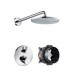 Hansgrohe Raindance AIR Tellerkopfbrause mit Thermostat, Ab-/Umstellventil und iBox, DN 15